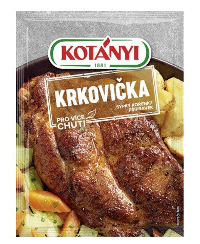 Kotányi Krkovička - Pork Neck Seasoning Mix 5 x 30 g