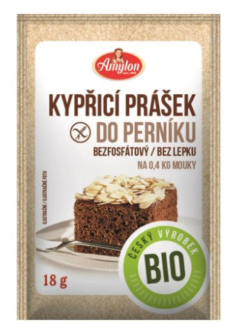 Amylon BIO Gluten-free gingerbread leavening powder 5 x 18 g