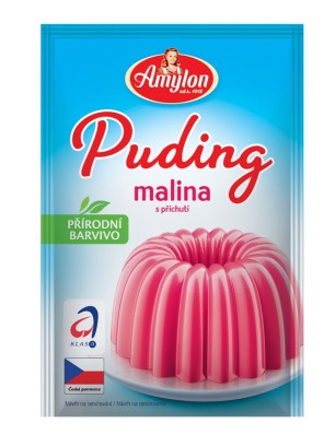 Amylon Pudding with raspberry flavor 3 x 37 g