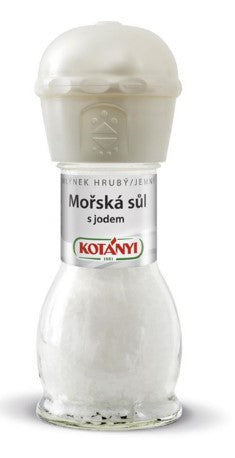 Kotányi Grinder sea salt with iodine 92 g