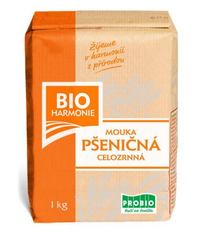 BIO Harmonie Fine ground whole wheat flour 1 kg