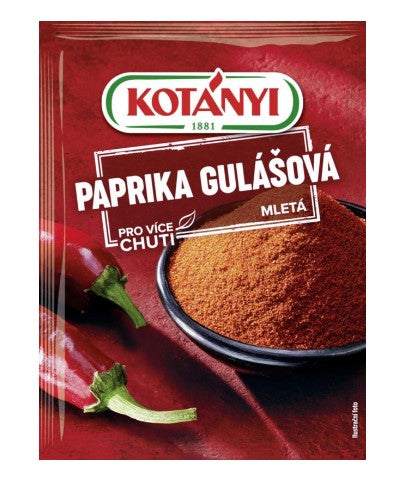 Kotányi Pepper goulash ground 5 x 25 g