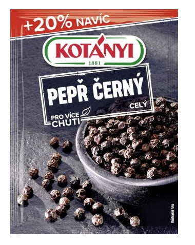 Kotányi Whole black pepper 5 x 20 g