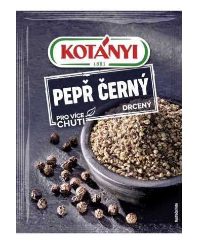 Kotányi Crushed black pepper 5 x 20 g