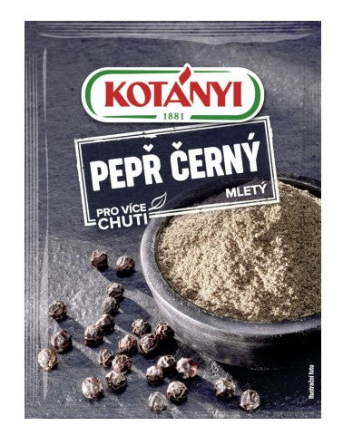 Kotányi Ground black pepper 5 x 24 g