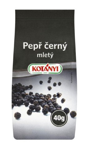 Kotányi Ground black pepper 5 x 40 g