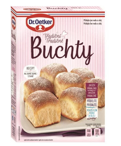 Dr. Oetker Traditional Czech Buchty Buns Baking Mix 507 g