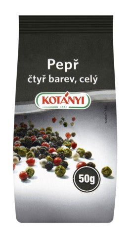 Kotányi Pepper four colors whole 5 x 50 g