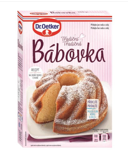 Dr. Oetker Traditional Czech Bábovka Puff pastry Baking Mix 600 g