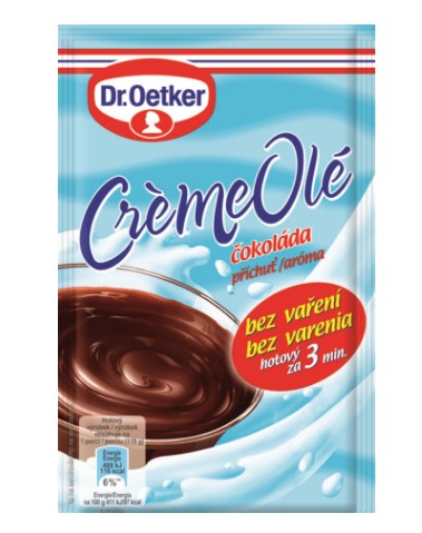 Dr. Oetker Créme olé Chocolate Preparation Mix powder 3 x 56g