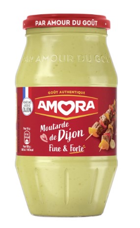 Amora Dijon mustard sharp 430g