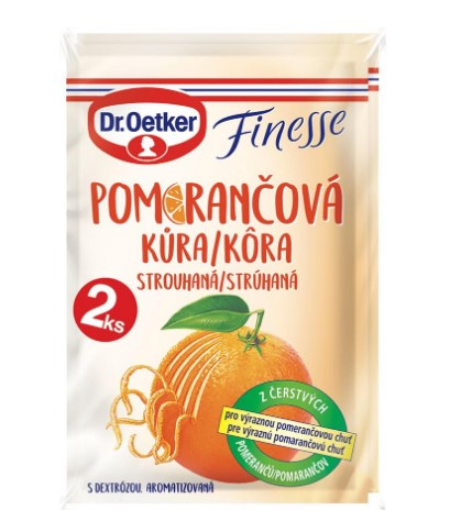 Dr. Oetker Finesse grated orange peel 2x6g - 5 packs