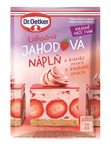 Dr. Oetker Strawberry cream filling 3 x 50 g