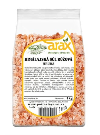 Arax Salt Himalayan pink, coarse 1kg