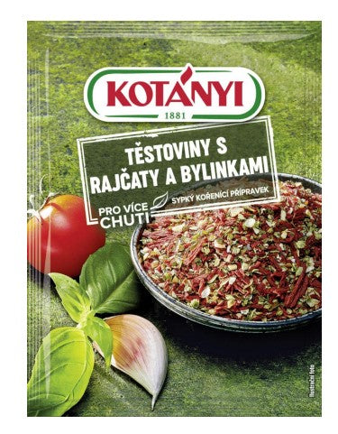 Kotányi Pasta with tomatoes and herbs Seasoning Mix 5 x 20g