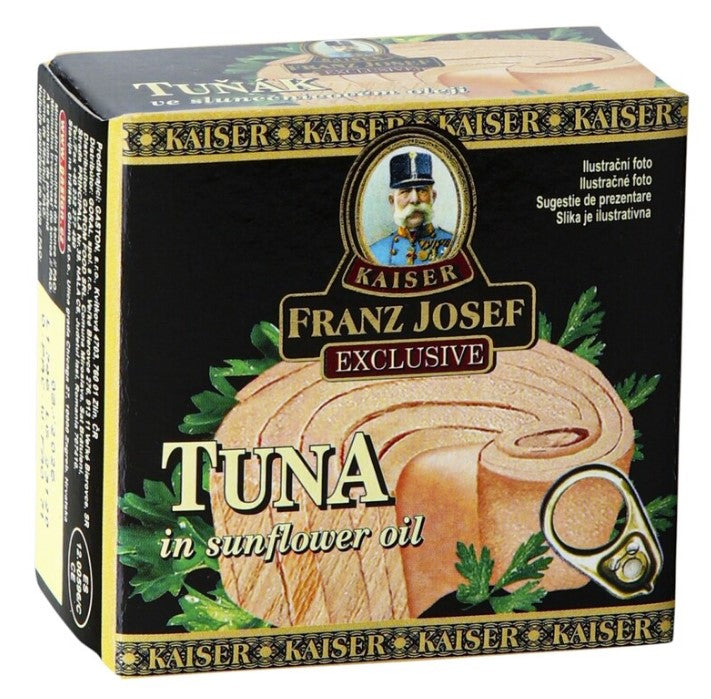 Franz Josef Kaiser Exclusive Tuna in Sunflower Oil 3 x 52 g