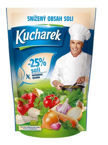 Kucharek Seasoning Mix 25% less salt 150g