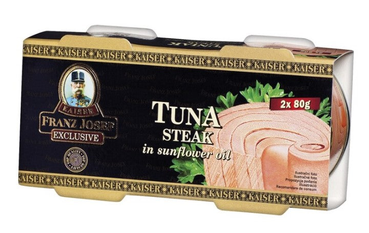 Franz Josef Kaiser Tuna Steak in sunflower oil 104 g