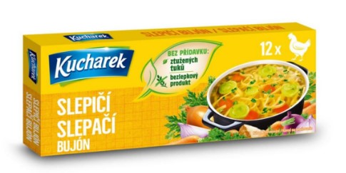 Kucharek Chicken Broth 2 x 120g