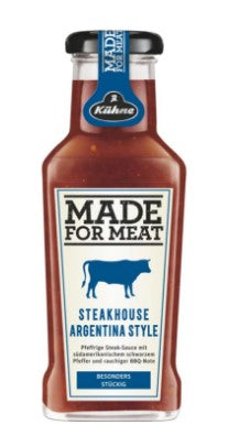 Kühne Made for meat Steakhouse Argentina Style Sauce 235ml