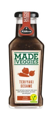 Kühne Made for veggies teriyaki sesame sauce 235ml