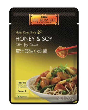 Lee Kum Kee Stir-fry Sauce with honey and soy 2 x 70g