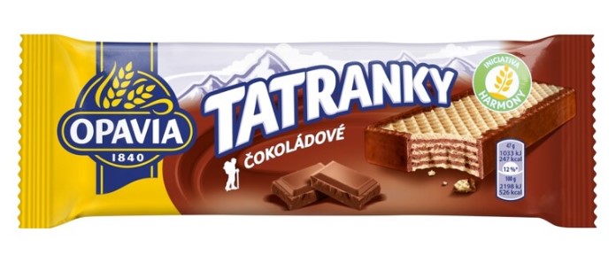 Opavia Tatranky Chocolate 5 pcs x 47g