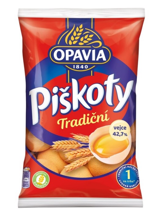 Opavia Piškoty Traditional Czech biscuits 2 packs x 110 g