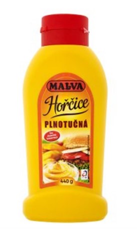 Malva Full-fat mustard 440 g