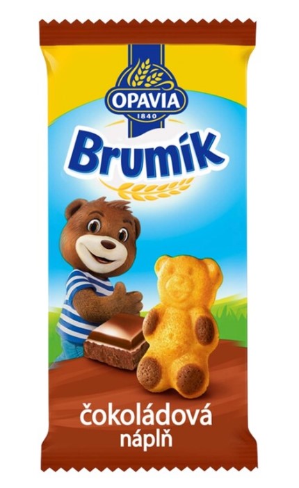 Opavia Brumík with chocolate filling 5 x 30 g