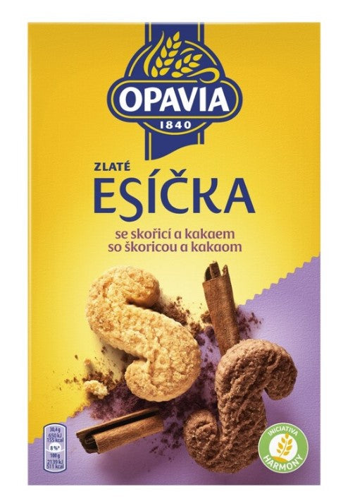 Opavia Zlaté Esíčka with cinnamon and cocoa 220 g