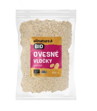 Allnature Fine Oatmeal BIO 500 g