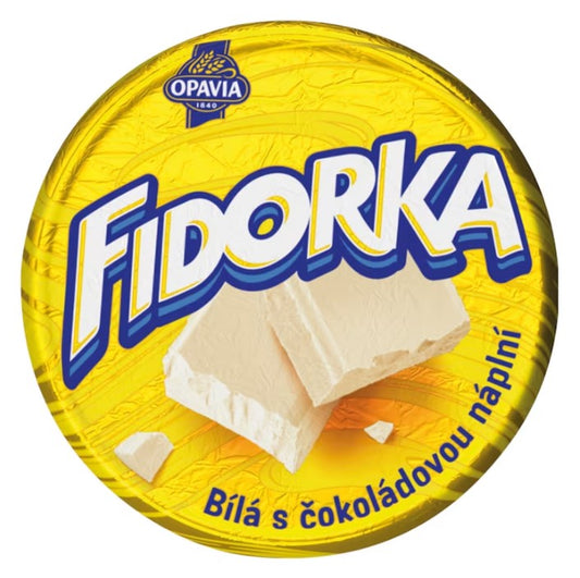 Opavia Fidorka in white chocolate 5 x 30 g