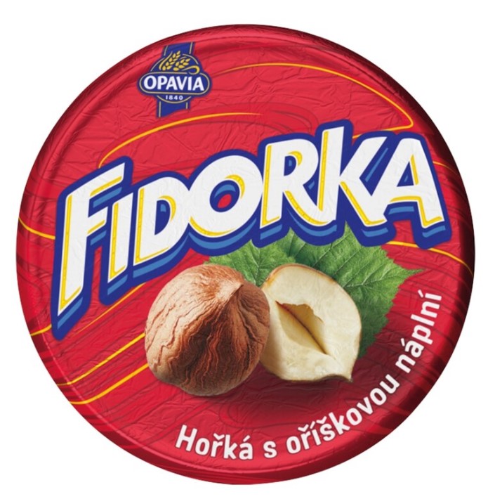 Opavia Fidorka bitter with hazelnut filling 5 x 30 g