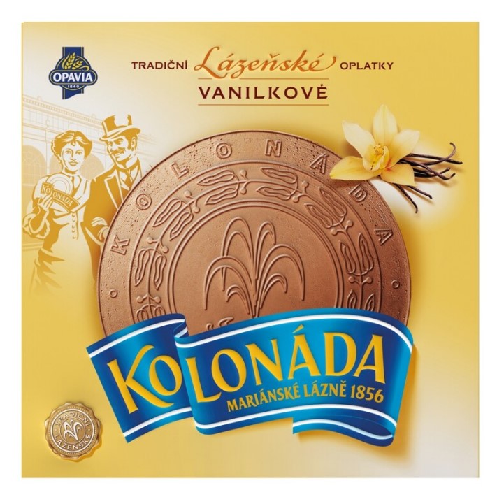 Opavia Kolonáda Lázeňské oplatky vanilla wafers 200 g