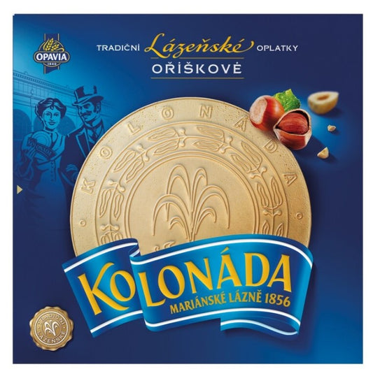 Opavia Kolonáda Lázeňské oplatky hazelnut wafers 200 g