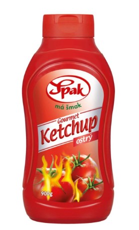 Spak Hot Gourmet Ketchup 900 g