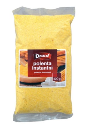 Druid Polenta instant corn grits pre-cooked in steam 400 g