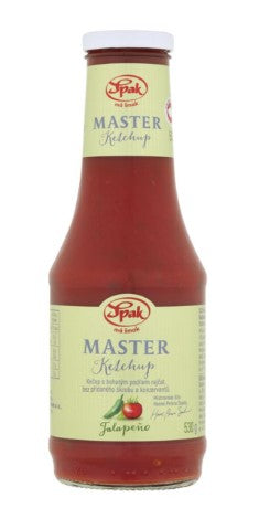 Spak Master Ketchup jalapeño 530g