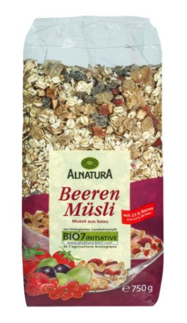 Alnatura BIO Muesli strawberries, raspberries 750 g