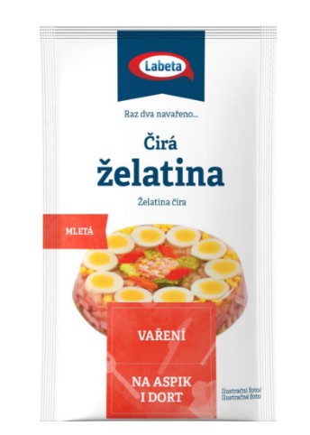 Labeta Clear gelatin 5 x 20 g