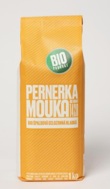 Pernerka BIO Spelled whole grain smooth flour 1 kg