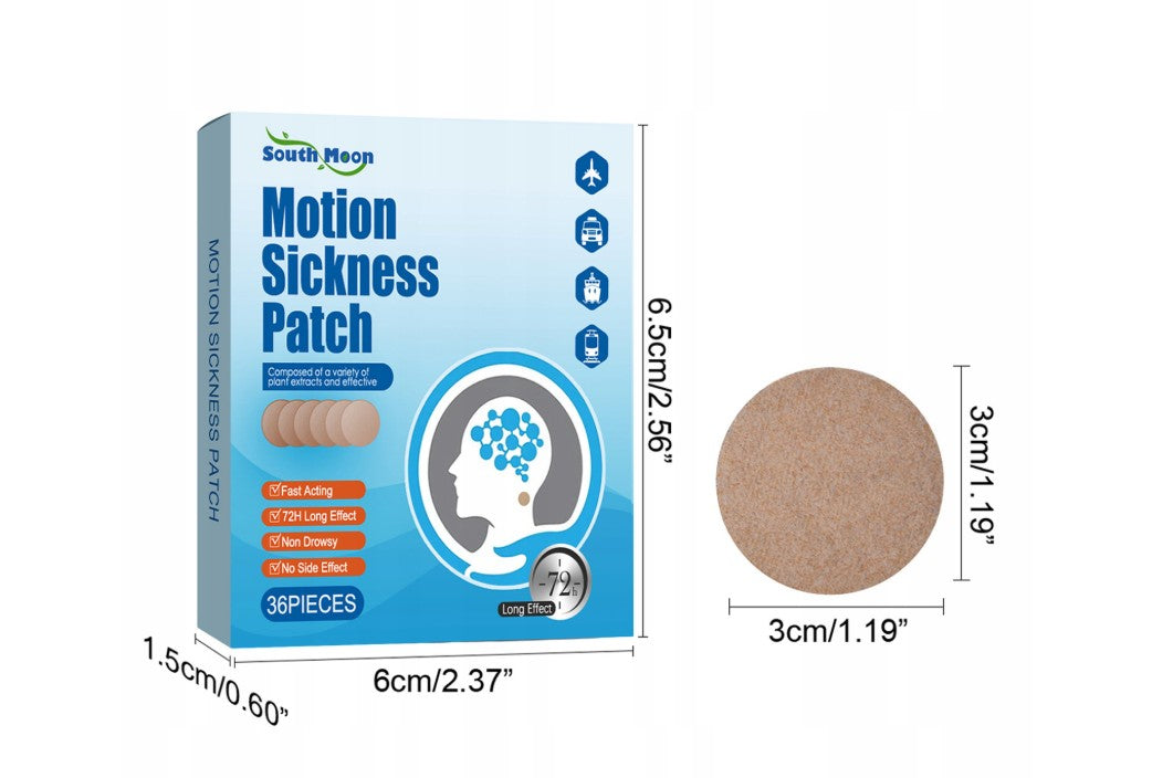 Motion Sickness Patch 36 pcs