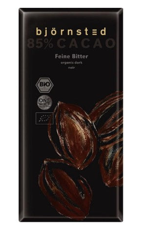 Björnsted Organic Dark chocolate 85% - 3 x 100 g