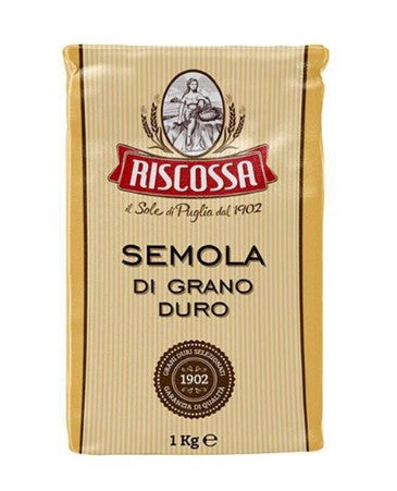 Riscossa Semola grano duro duro wheat pasta flour 1kg