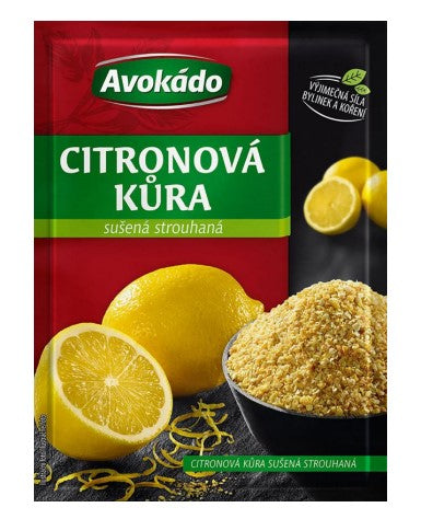 Avokado Lemon peel dried grated 5 x 14 g