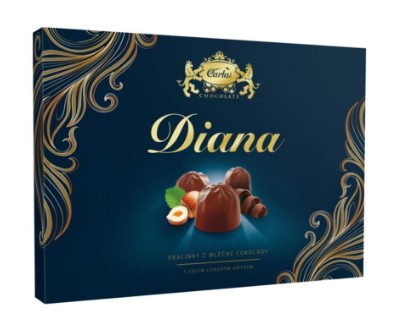 Carla Diana molded chocolate candies in milk chocolate 2 x 133 g