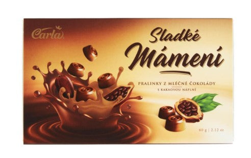 Carla Milk chocolate pralines with cocoa filling 3 x 60g