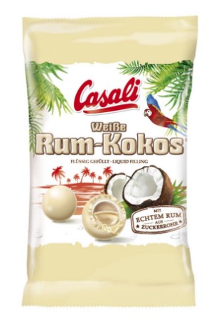 Casali Rum-coconut White Chocolate Candy 2 x 100 g