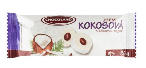 Chocoland I am coconut filled with cocoa filling 5 x 50g